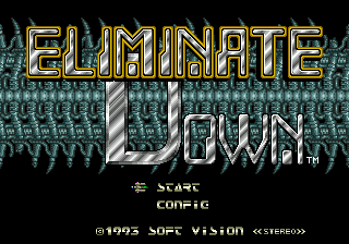 Eliminate Down Title Screen